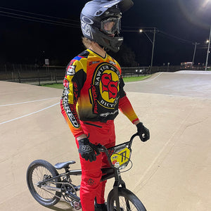 Jye_Furner_Red_rizen_tachyon_BMX_Pants2024_ssquared bicycles