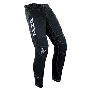 rizen TACHYON PRO MK 2 BMX PANTS - BLACK/WHITE RS - front RIGHT view