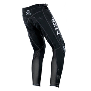 rizen TACHYON PRO MK 2 BMX PANTS - BLACK/WHITE RS - RIGHT BACK view