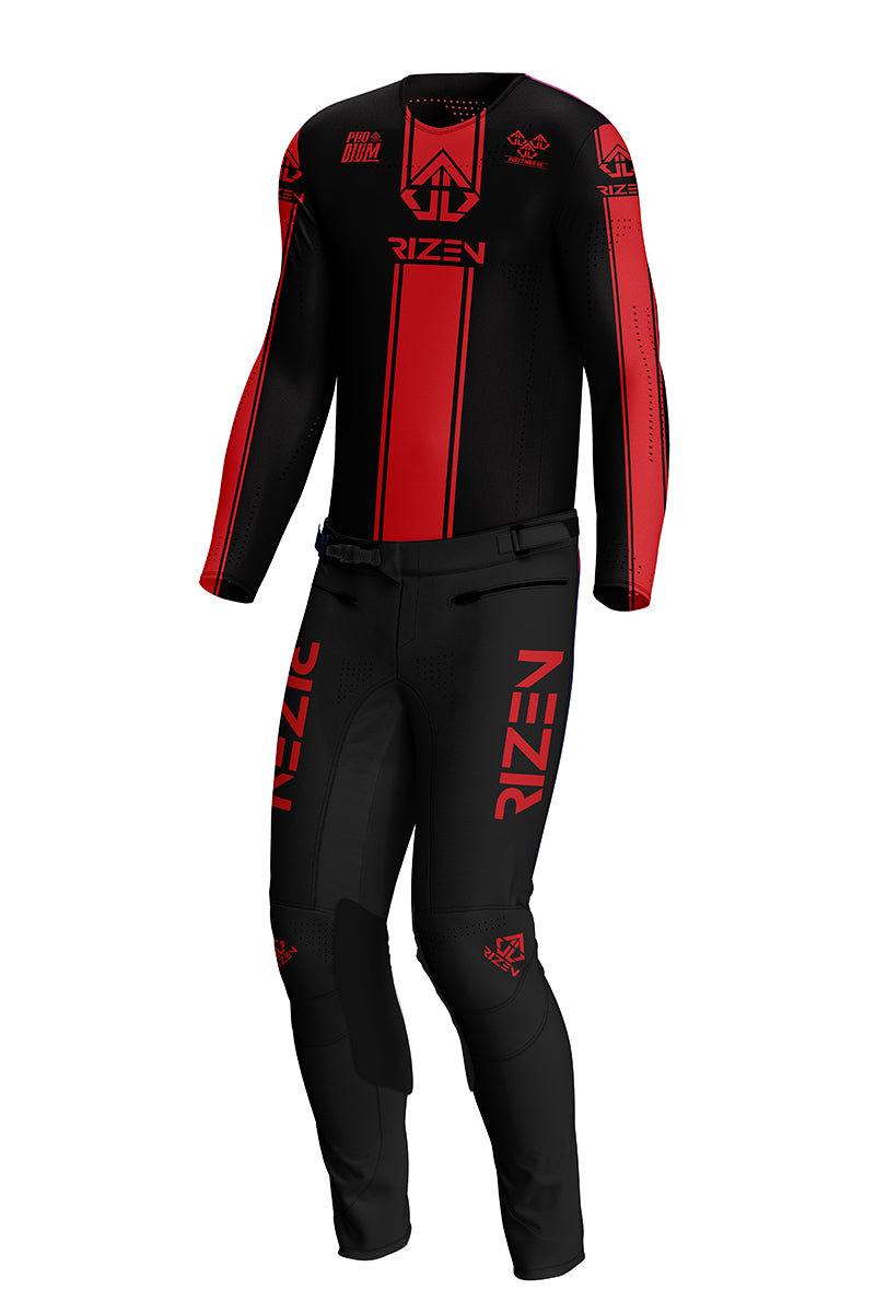 RIZEN MX KIT GTS BLACK/RED