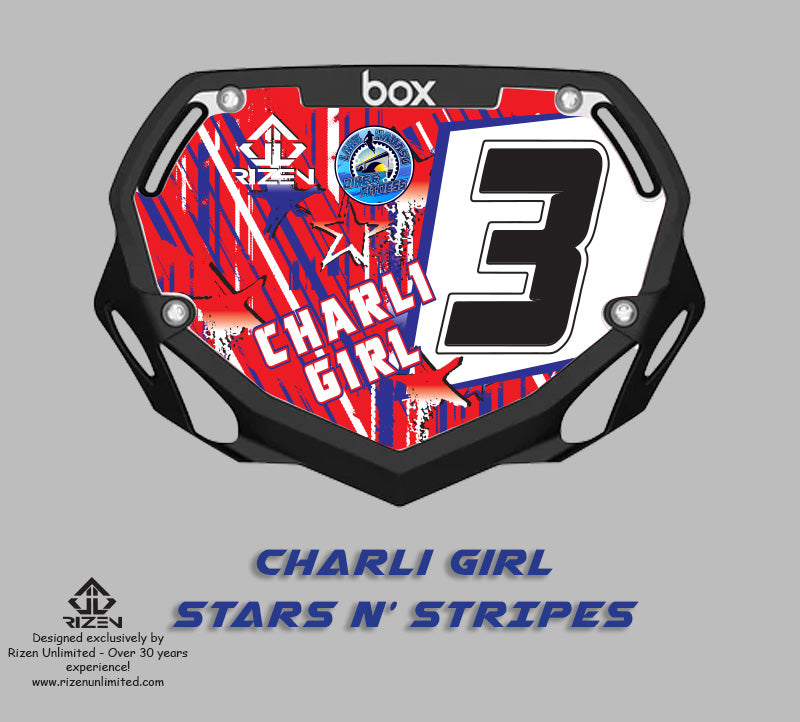 Charli Girl, rizen bmx, rizen racing, rizen unlimited, boss bmx, bmx numberplate stickers, bmx number plate sticker, bmx plate sticker, bmx numberplate decal inserts, bmx number plate decal inserts, bmx plate decal inserts, custom bmx number plate inserts, custom bmx numberplate inserts, custom bmx plate inserts, bmx, custom bmx stickers, rizen unlimited, Custom BMX Number Plates, Custom BMX Number Plate 