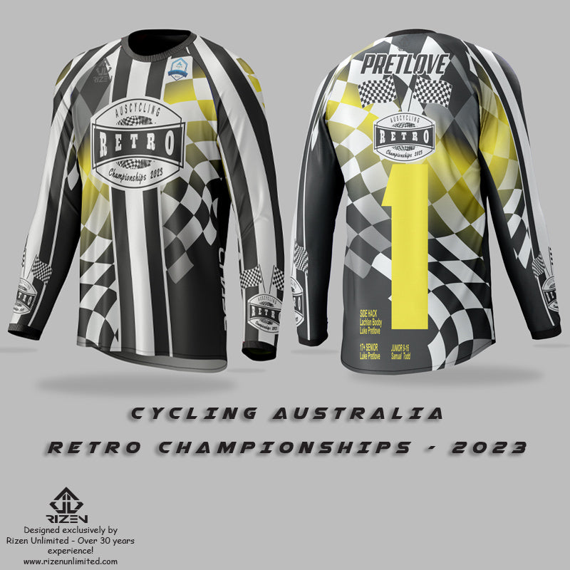Cycling Australia retro championship 2023 jerseys, custom bmx jerseys, custom jerseys, custom mx jerseys