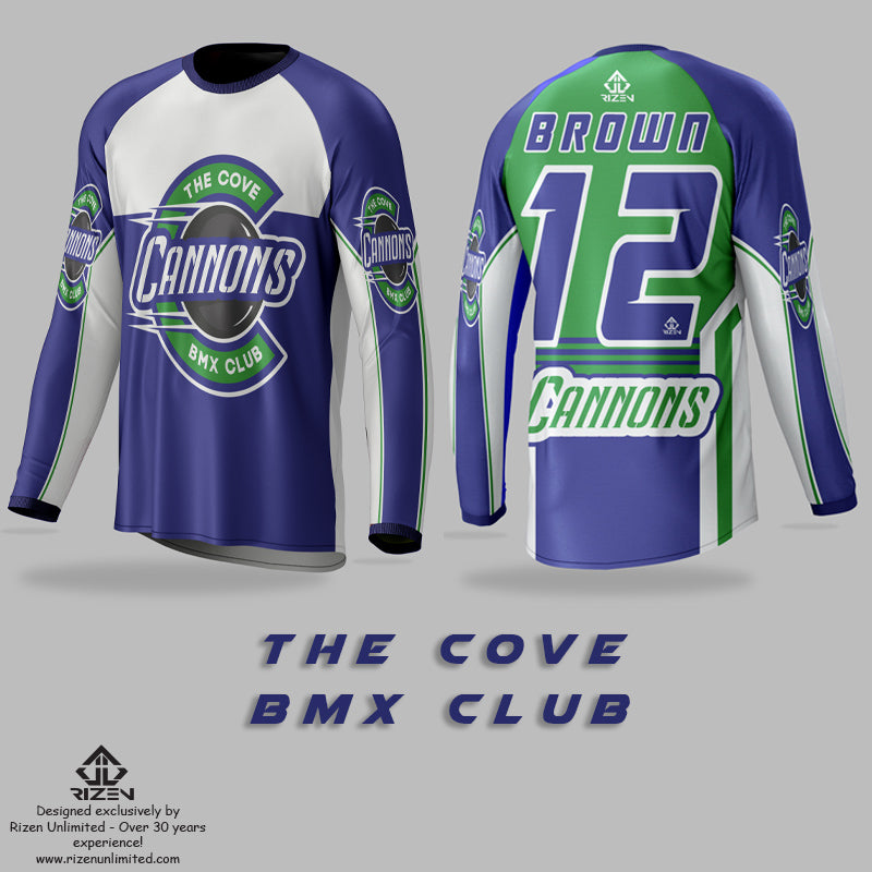 Cove BMX Club jerseys, custom bmx jerseys, custom jerseys, custom mx jerseys