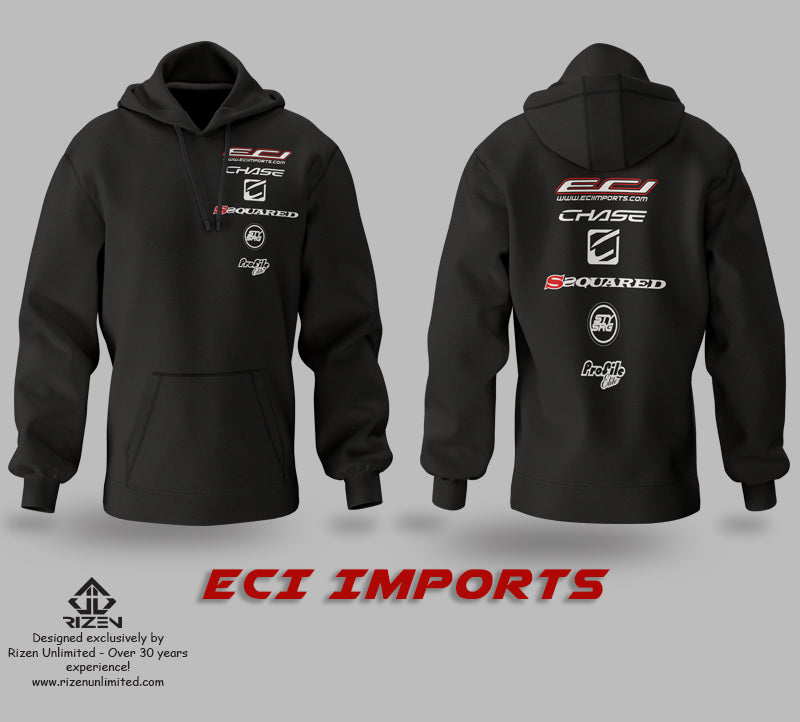 ECI_IMPORTS_RIZEN_HOODIE, ECI IMPORTS custom hoodie front and back, custom hoodie, custom sublimated hoodie, custom cotton hoodie, screen printing, screen printing services