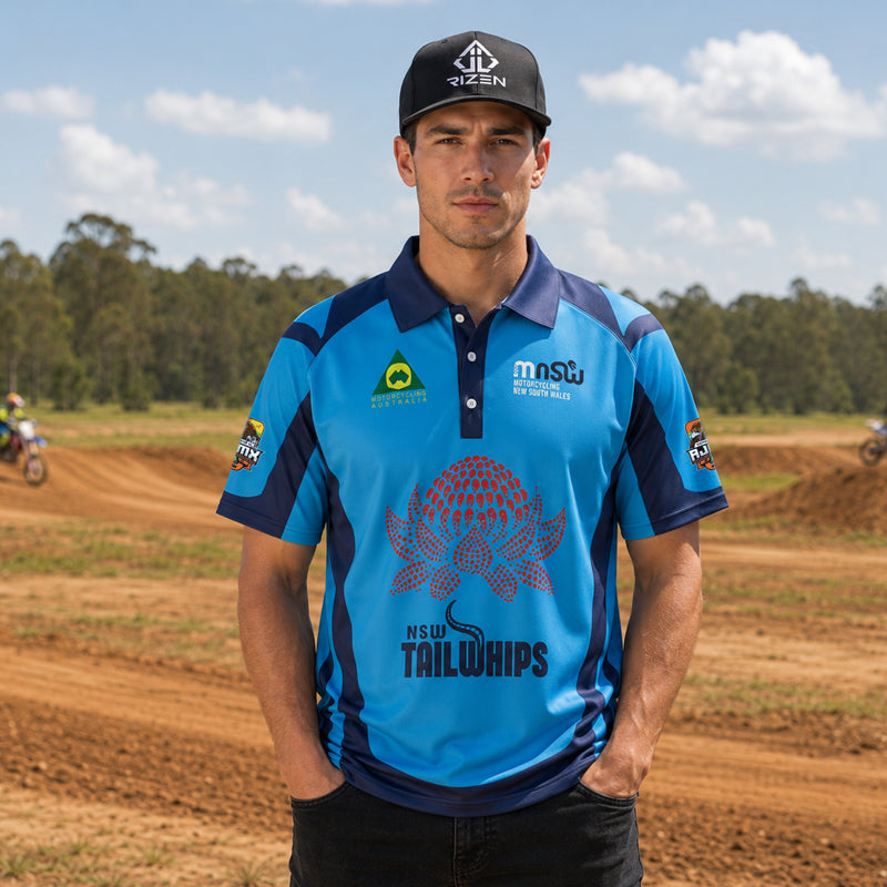 MNSW 2026-27 AJMX NSW Team Supporters Polo top