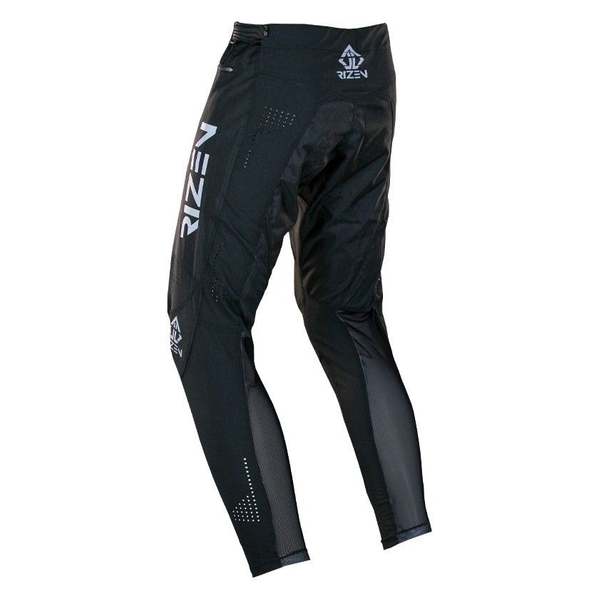 TACHYON PRO MK 2 BMX PANTS YOUTH - BLACK/WHITE - back left