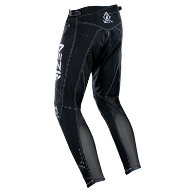 rizen TACHYON PRO MK 2 BMX PANTS - BLACK/WHITE RS - BACK left view