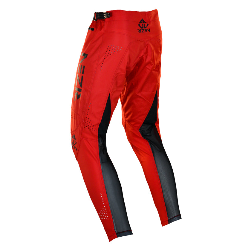 TACHYON PRO MK 2 BMX PANTS - RED/BLACK - rizenunlimited TACHYON PRO MK 2 BMX PANTS - RED/BLACK - rizenunlimited