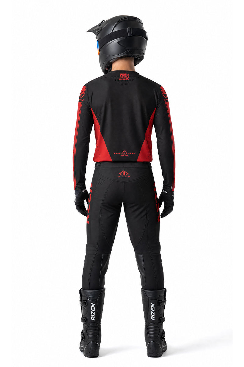 RIZEN MX KIT GTS BLACK/RED