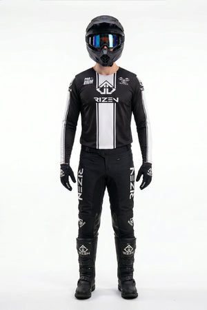 RIZEN MX KIT GTS BLACK/WHITE