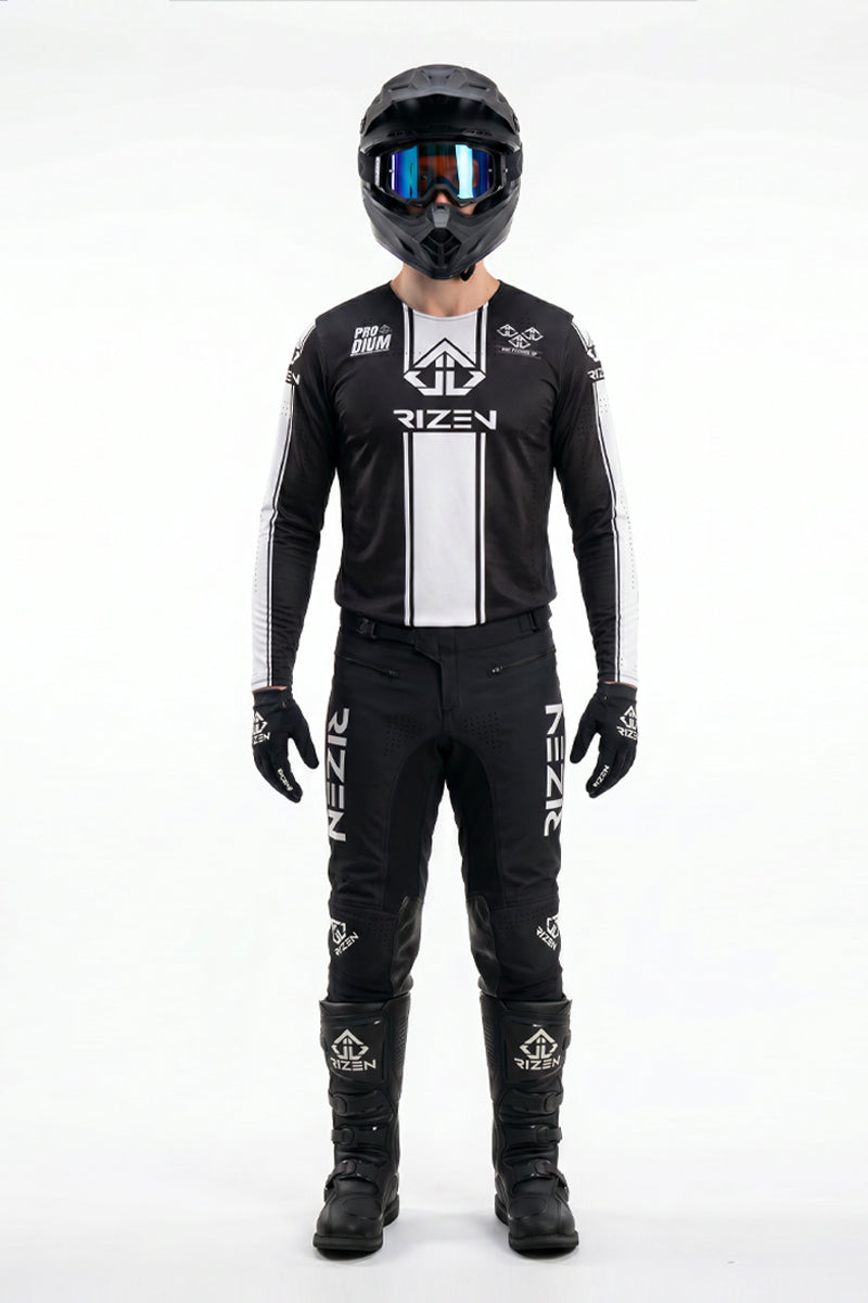 RIZEN MX KIT GTS BLACK/WHITE
