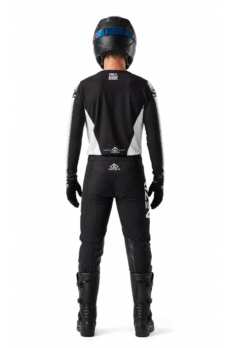 RIZEN MX KIT GTS BLACK/WHITE