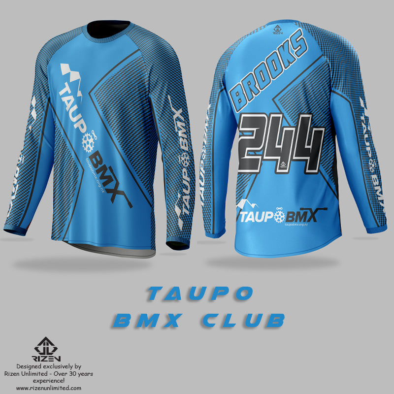 Taupo BMX Club jerseys, custom bmx jerseys, custom jerseys, custom mx jerseys