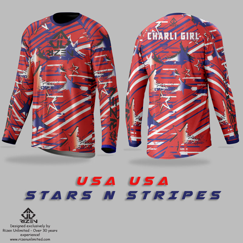 Rizen Stars and Stripes team custom bmx jerseys, custom bmx jerseys, custom jerseys, custom mx jerseys, custom bmx jerseys, custom jerseys, custom mx jerseys, custom bmx jersey, custom mx jersey, custom motocross jersey, custom men jerseys, custom mtb jersey, custom mountain bike jersey