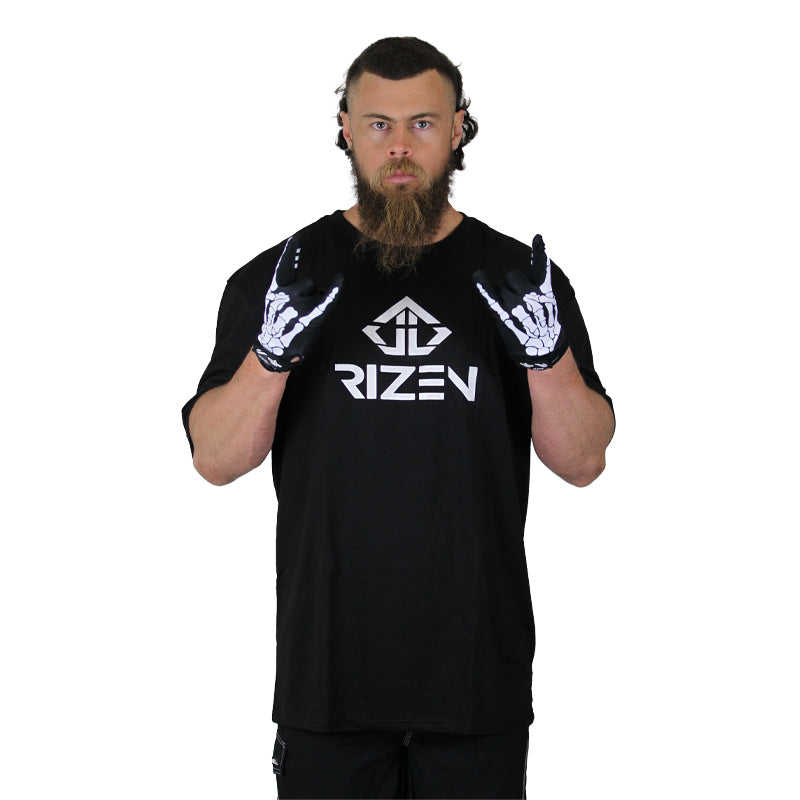 Rizen Riot Series Limited Edition Gloves - Skeleton Hands - rizenunlimited