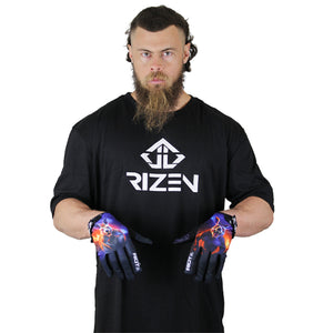 Rizen, rizen unlimited, gloves, bmx gloves, mtb gloves, mx gloves, motocross gloves, Performance BMX Gloves, Custom BMX Gloves, Rizen Riot Series Gloves, Limited Edition BMX Gloves, Krazy Kangaroo bmx gloves