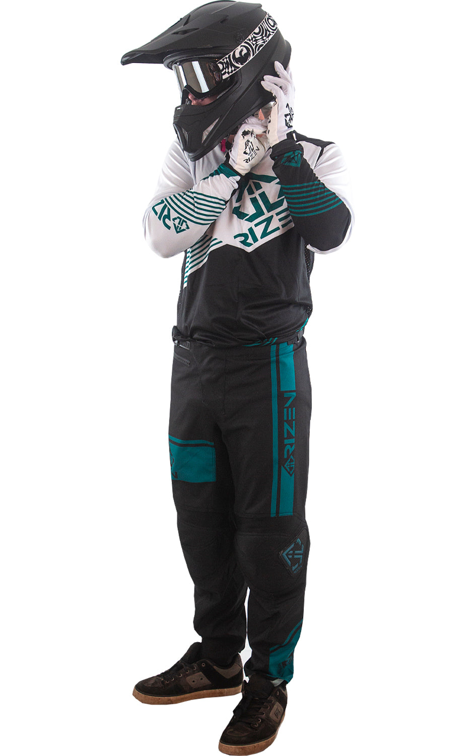 FORCE BIKE - BLACK/TEAL