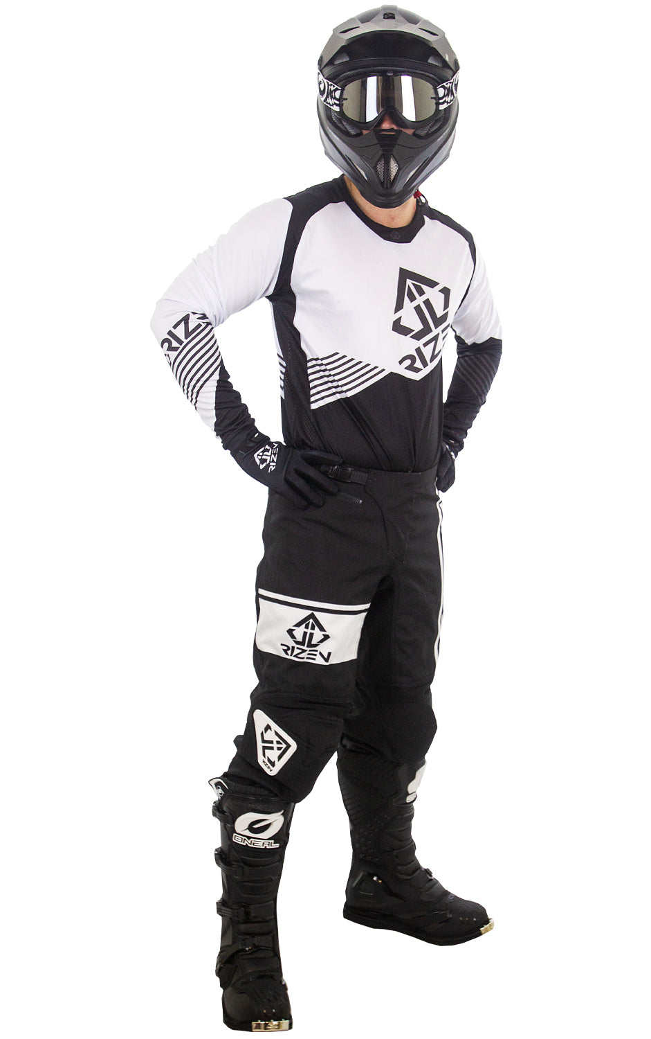 FORCE MOTO - BLACK/WHITE
