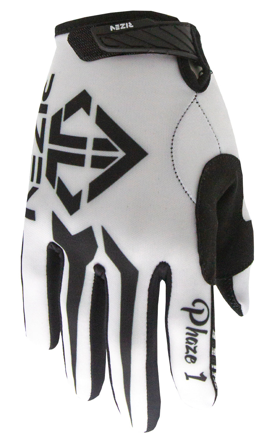 PHAZE 1 GLOVES - WHITE/BLACK