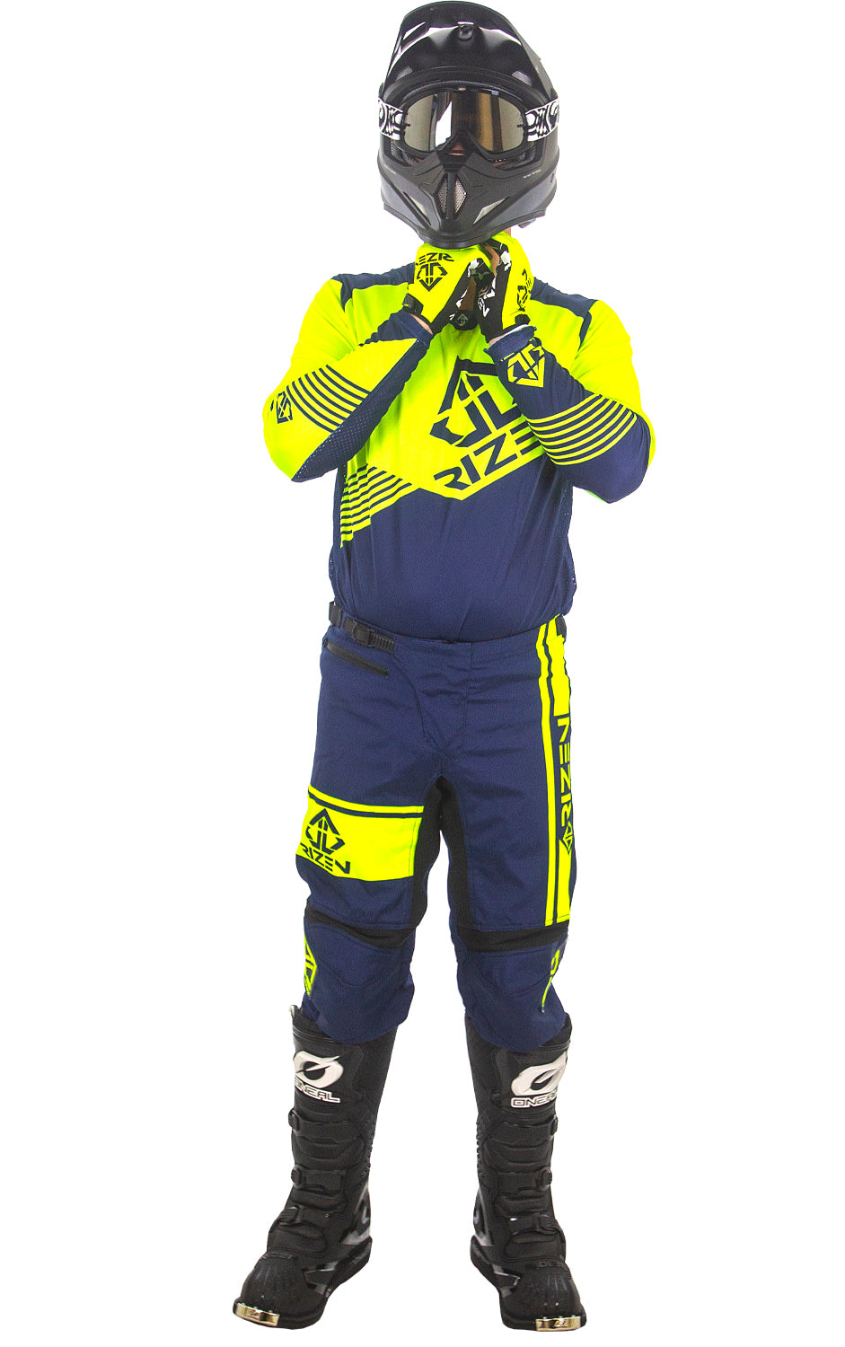 FORCE MOTO - NAVY/HI-VIZ