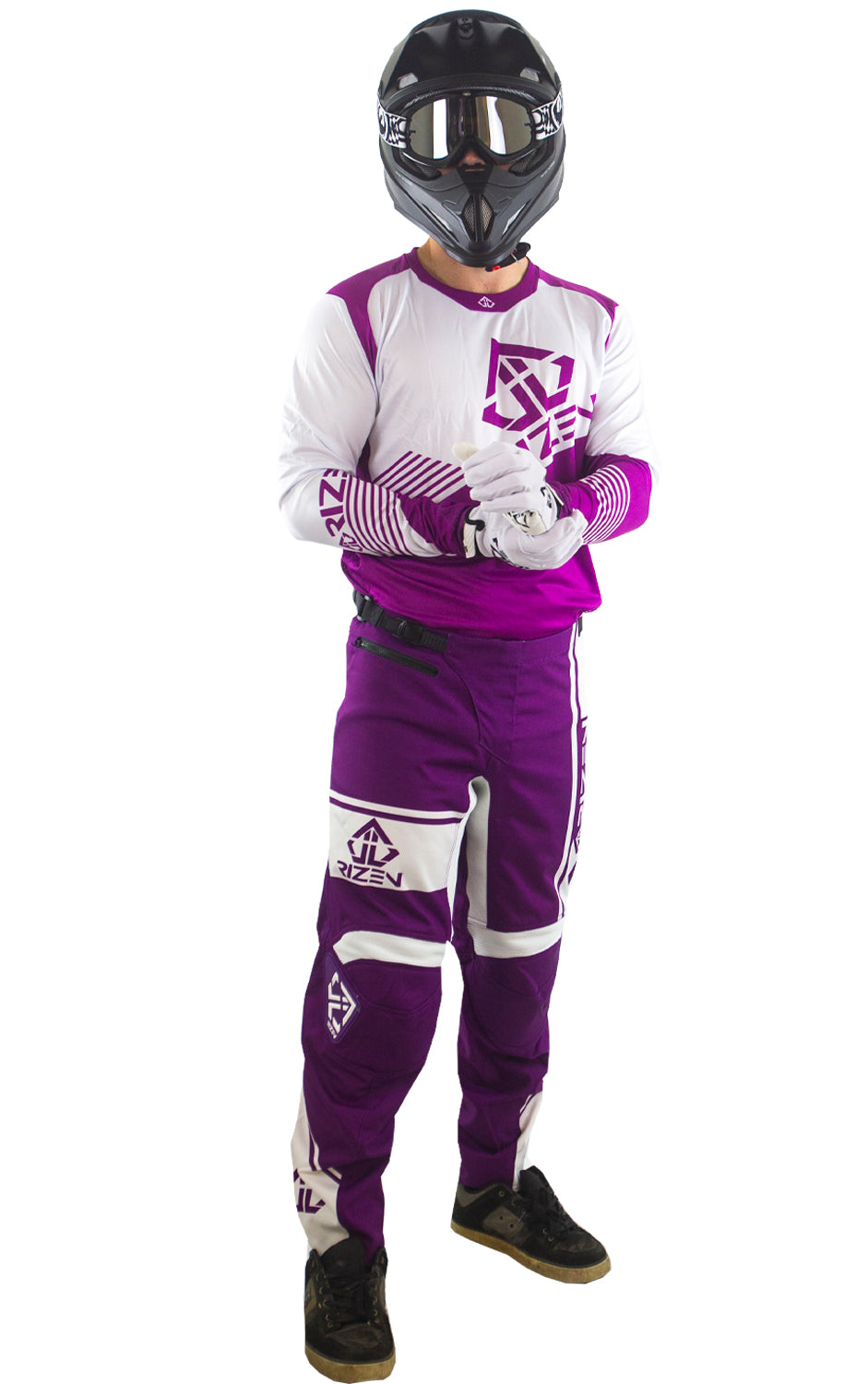 FORCE BIKE- PURPLE/WHITE