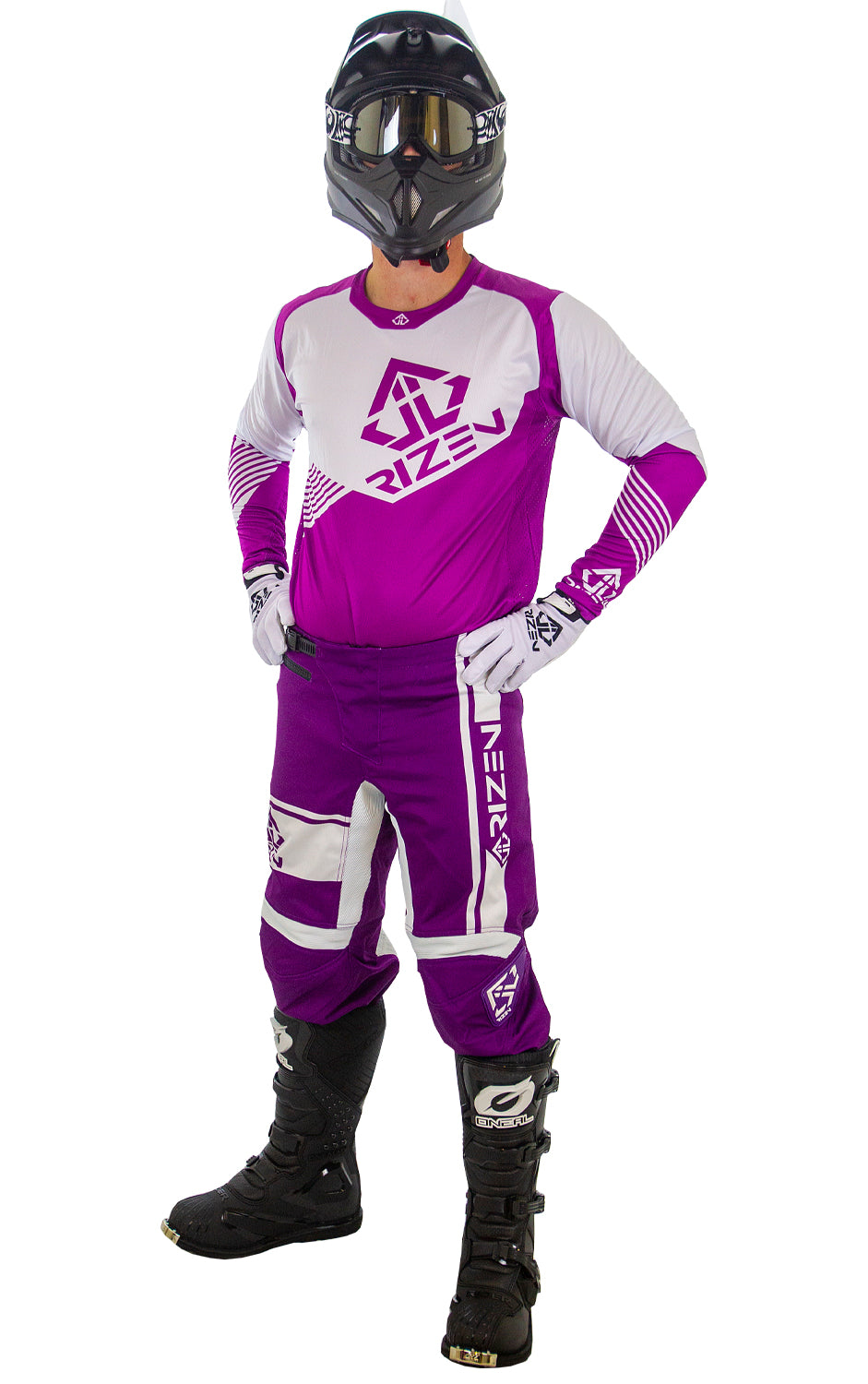 FORCE MOTO - PURPLE/WHITE