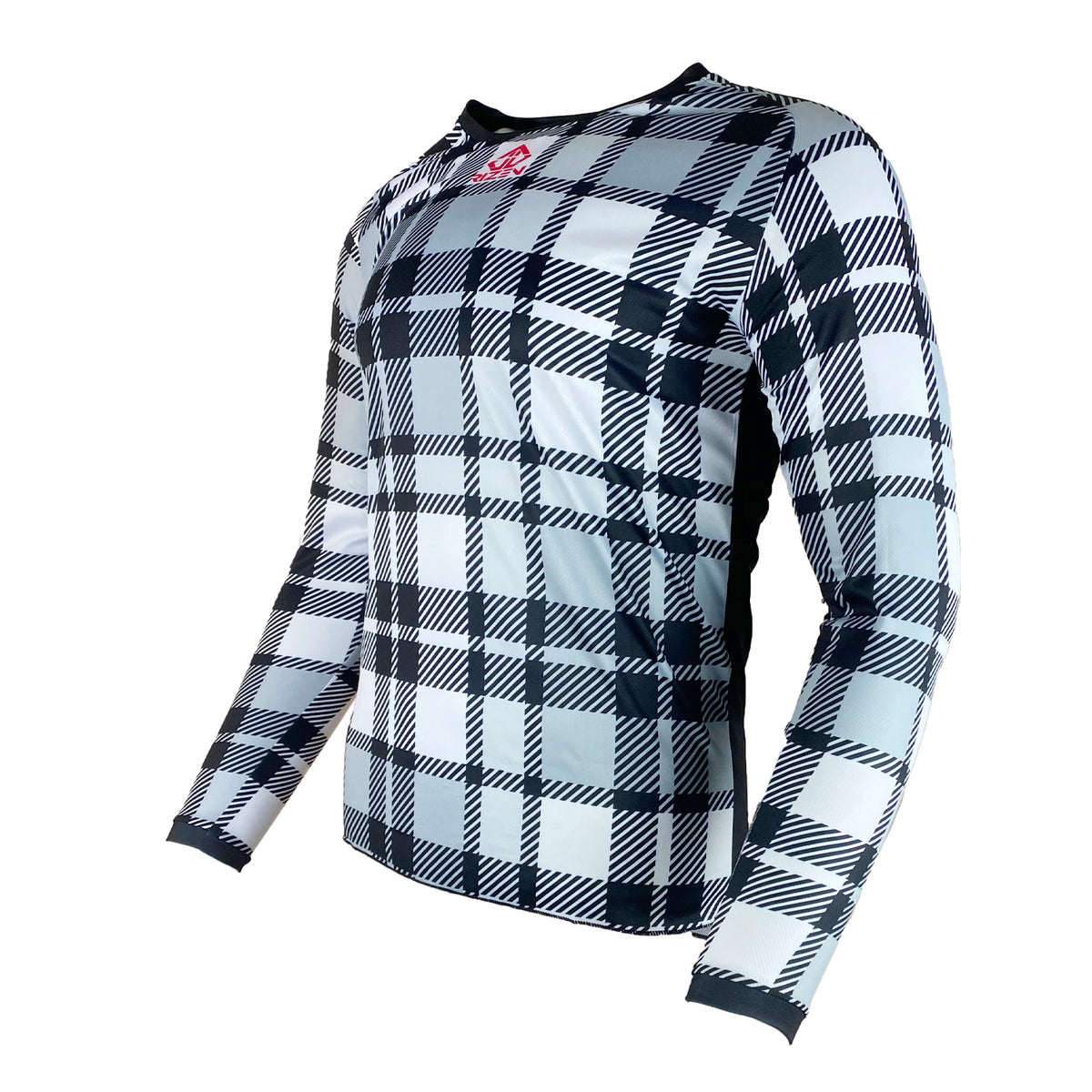 PHAZE 1 JERSEY - FLANNO BLACK/WHITE