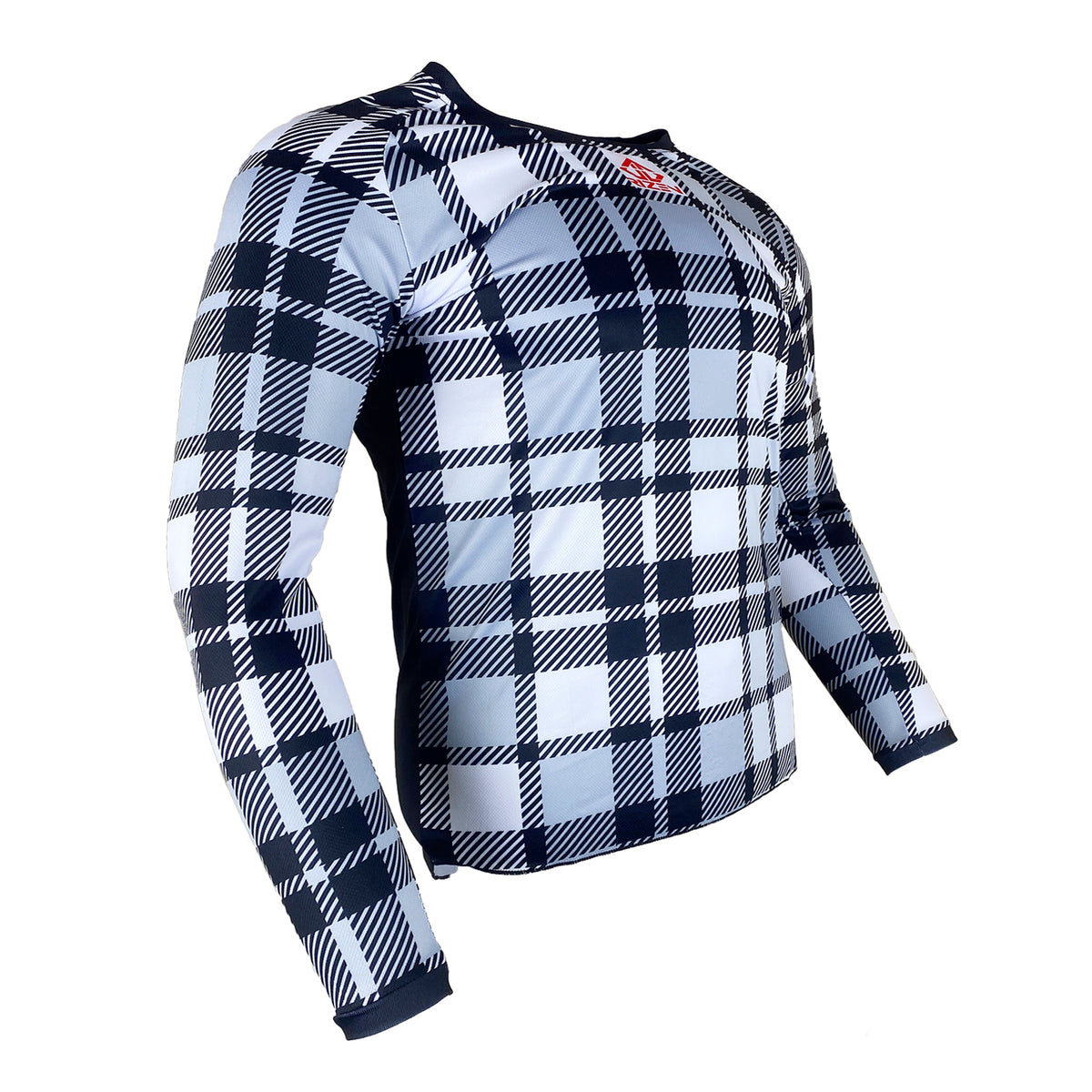 PHAZE 1 JERSEY - FLANNO BLACK/WHITE