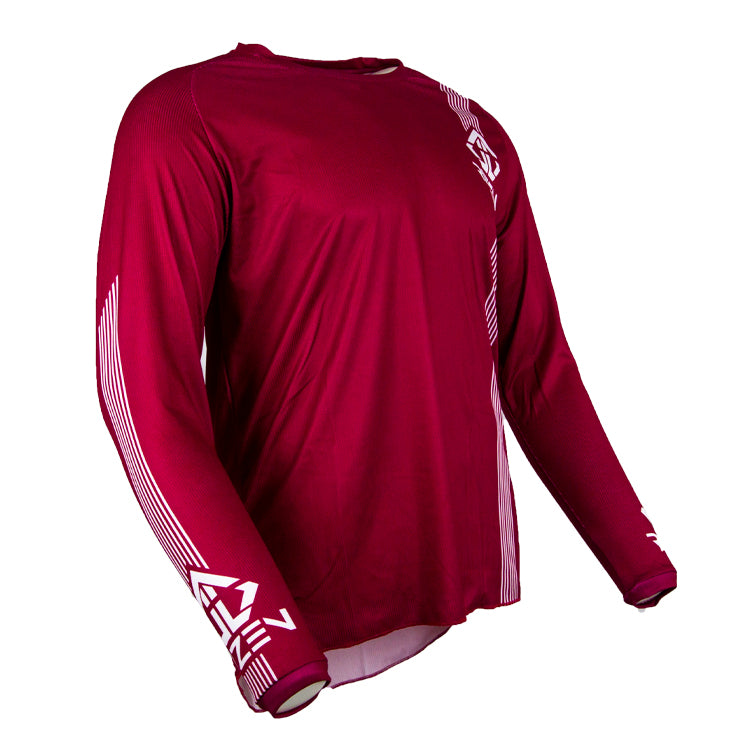 PHAZE 1 JERSEY KIDS - MARONE/WHITE