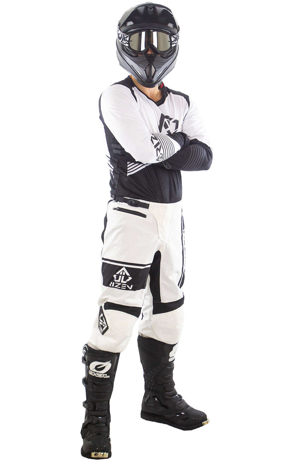 FORCE MOTO - WHITE/BLACK